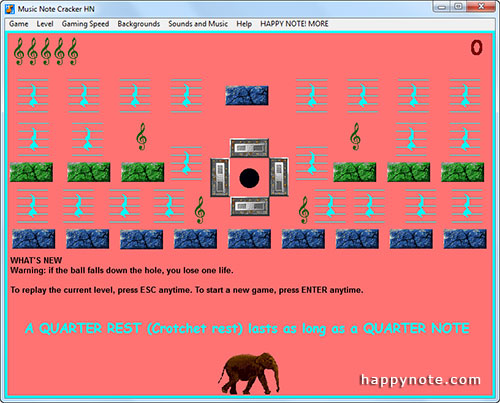 Click to view Music Note Cracker HN 1.9 screenshot