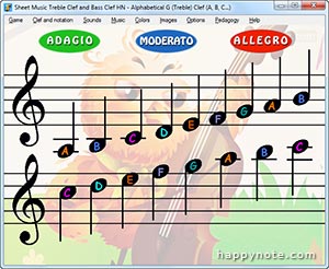 Learn to read music notes the fun way !