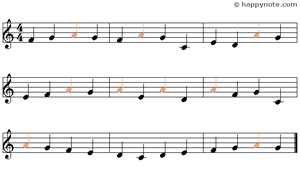 Learn to read music online with color notes : it's free !