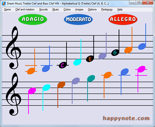 read music in treble clef e note