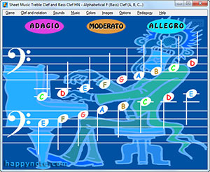 Learn to read music notes the fun way !