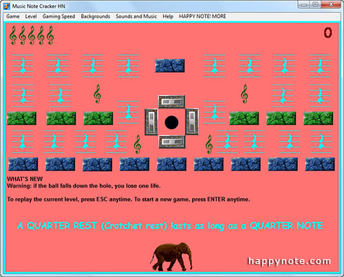 Learn music rests the fun way with a breakout game