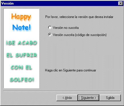 Versión